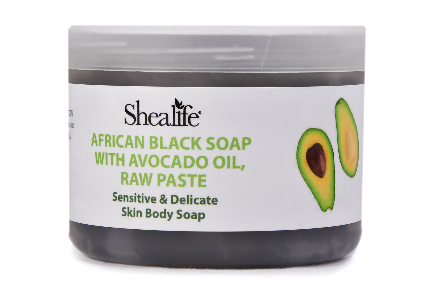 African Black Soap Raw Paste Avocado Oil 220g