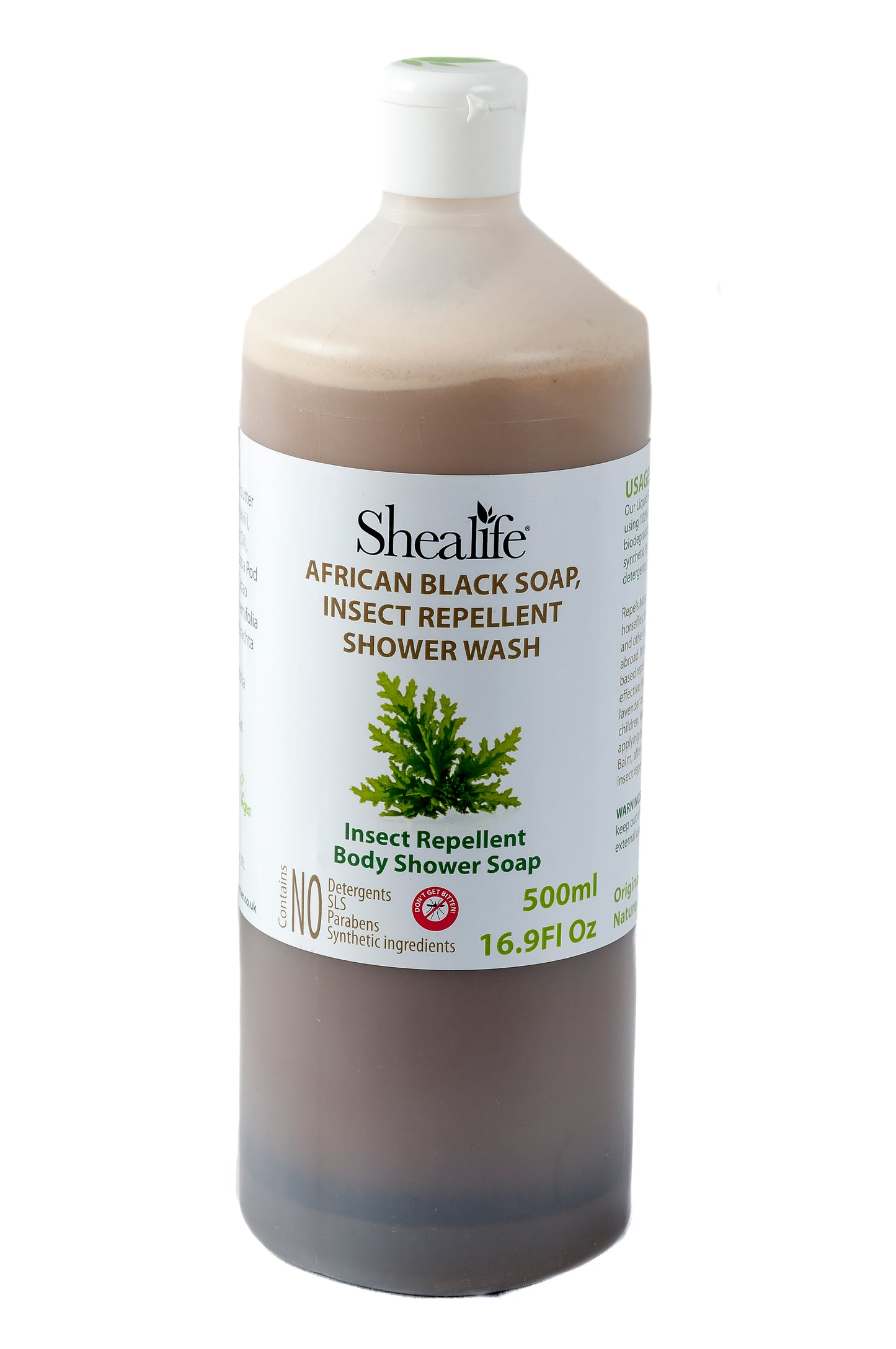 AFRICAN BLACK SOAP WITH INSECT REPELLANT, 1000ML