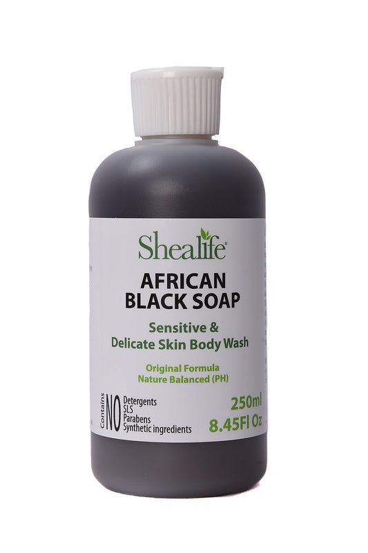 AFRICAN SOAP ORIGINAL FORMULA, UNSCENTED, 250ML