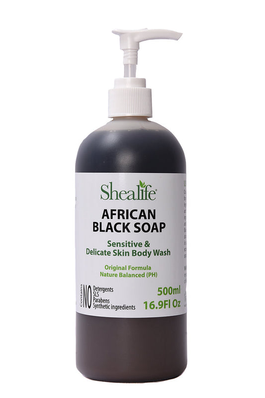 AFRICAN SOAP ORIGINAL FORMULA, UNSCENTED 500ml